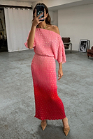 Thumbnail for Pink Ombre Tilly Dress