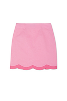 Thumbnail for Pink Scallop Mini Jaspre Skirt