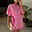Pink Scallop Mini Jaspre Skirt