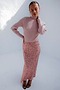 Pink Sequin Dorris Skirt