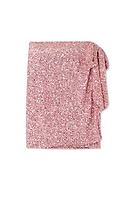 Thumbnail for Pink Sequin Mini Jaspre Skirt