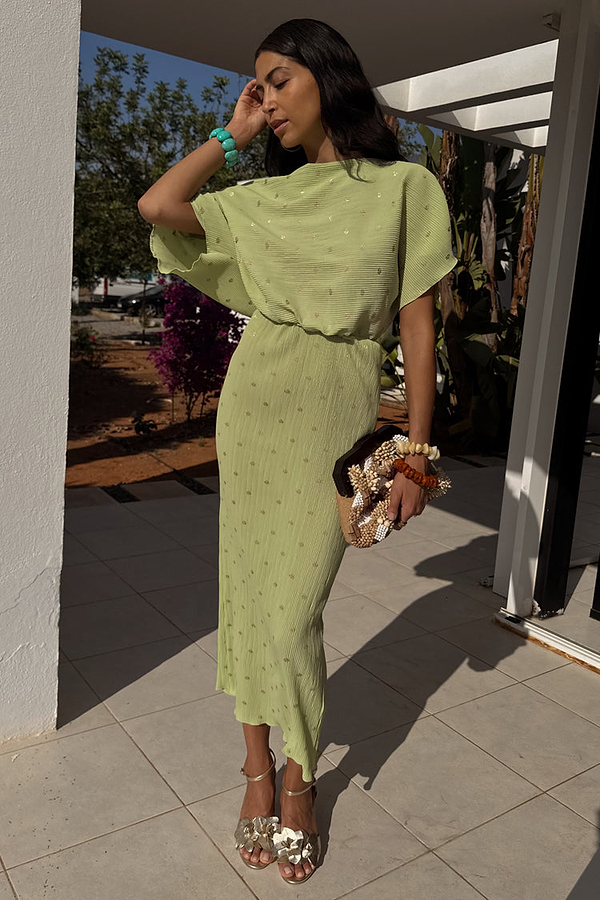 Pistachio Tilly Dress