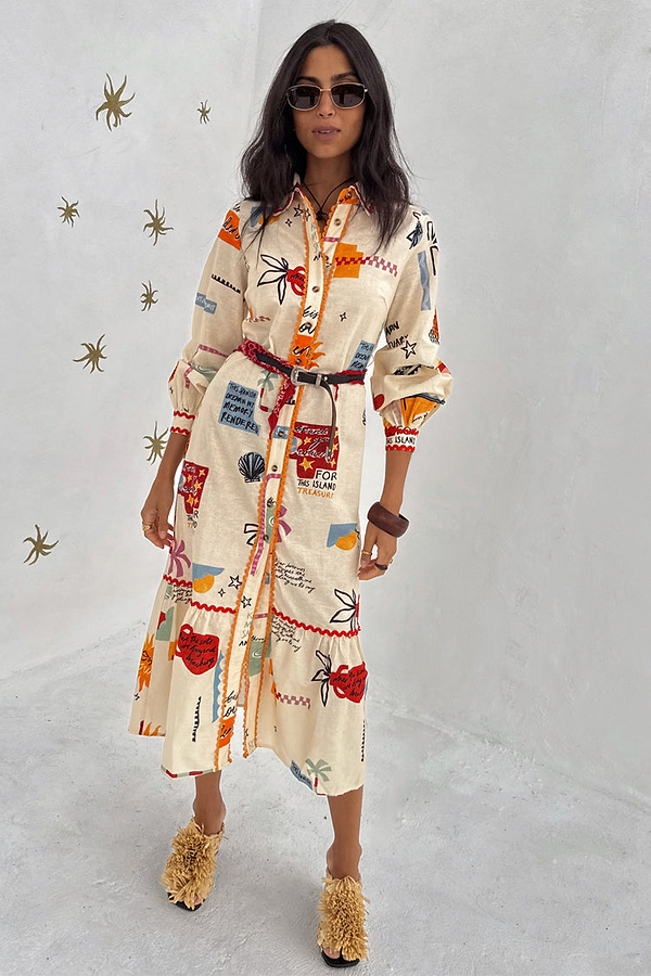 Poema Shirt Dress