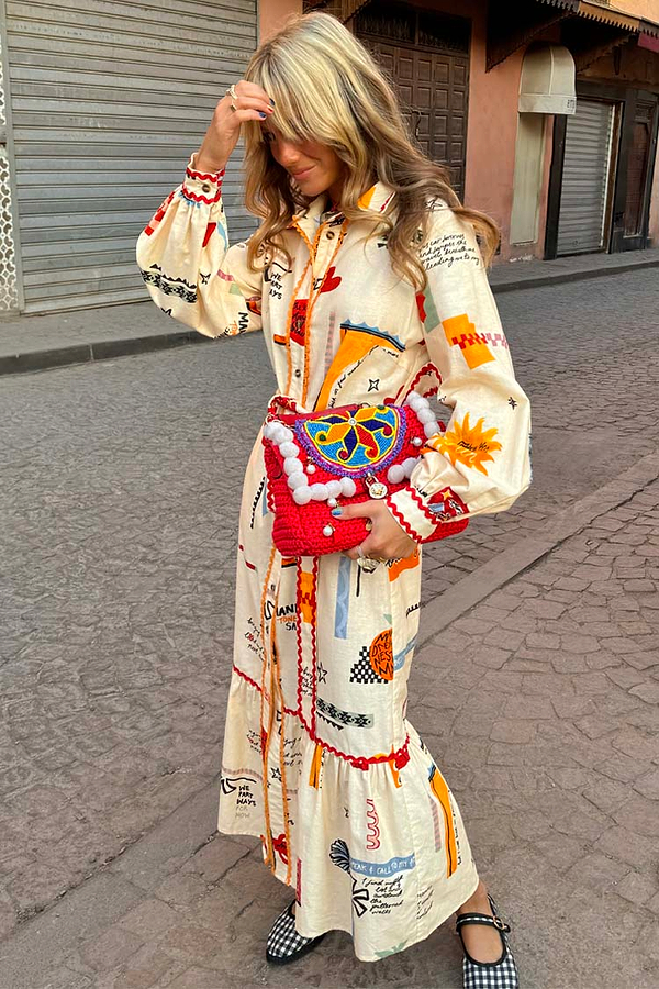 Poema Shirt Dress