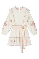Thumbnail for Cream And Red Pollenca Mini Dress