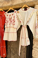 Thumbnail for Cream And Red Pollenca Mini Dress