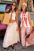 Thumbnail for Cream and Red Pollenca Skirt