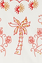 Cream and Red Pollenca Top