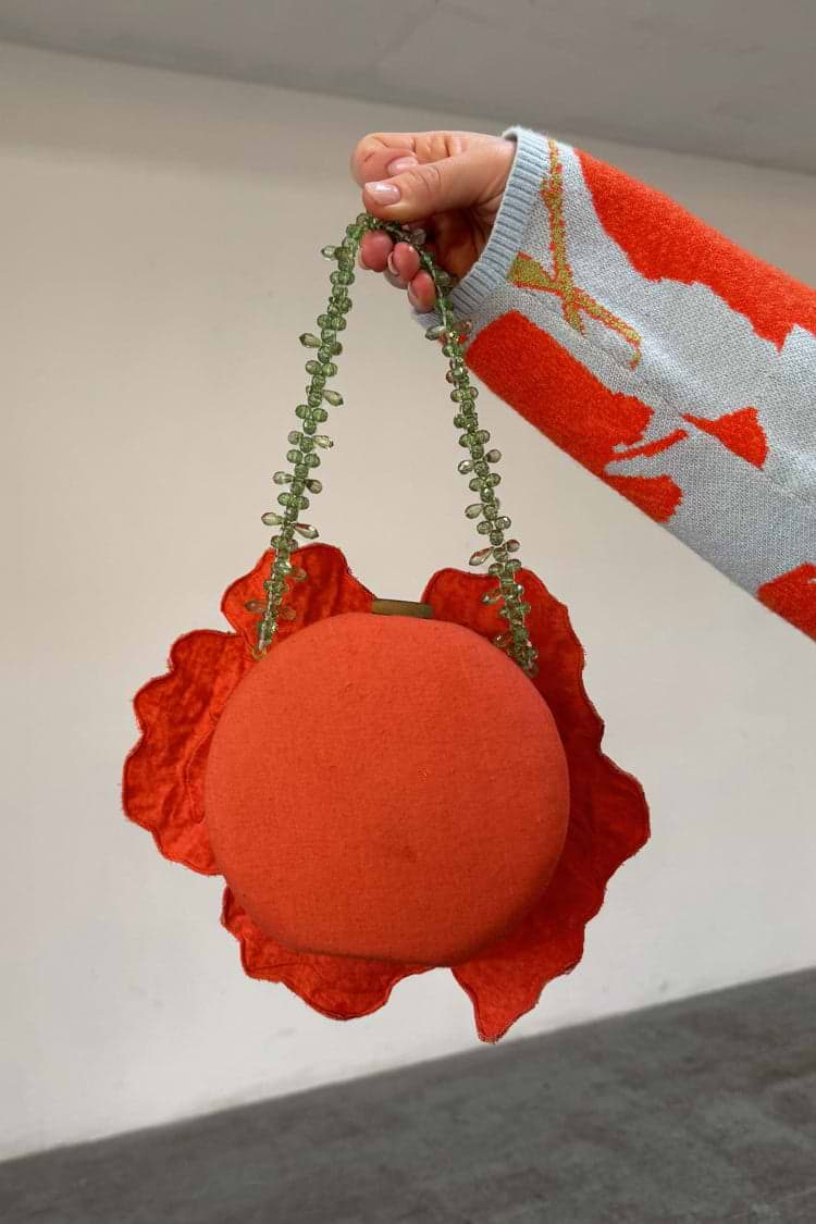 Poppy Beaded Bag