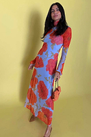Thumbnail for caption_Model is 5ft7” and wears UK size 8/ US 4