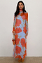 Blue Poppy Aria Mesh Dress