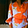 Blue Poppy Miley Shirt