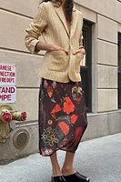 Thumbnail for Raffia Spencer Blazer