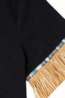 Thumbnail for Black Raffia Shirt