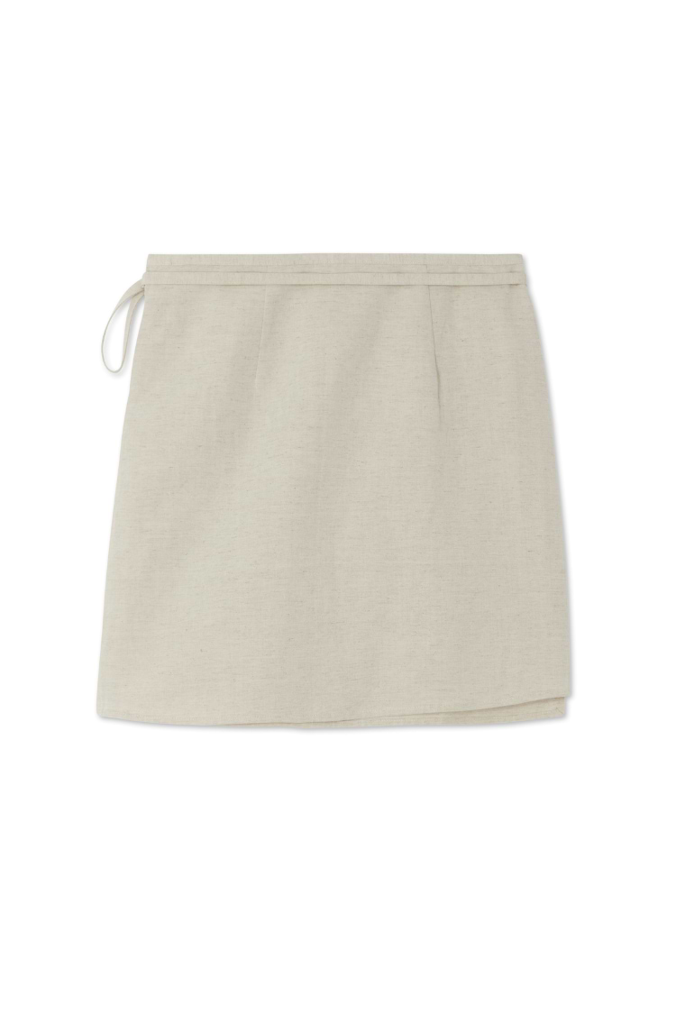 Raffia Wrap Skirt