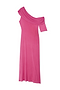 Pink and Red Ella Wrap Dress
