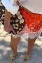 Red Bandana Lace Maeva Skirt