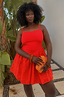 Thumbnail for caption_Model is 5ft7” and wears UK size 16/ US 12