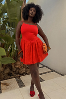 Thumbnail for caption_Model is 5ft7” and wears UK size 16/ US 12