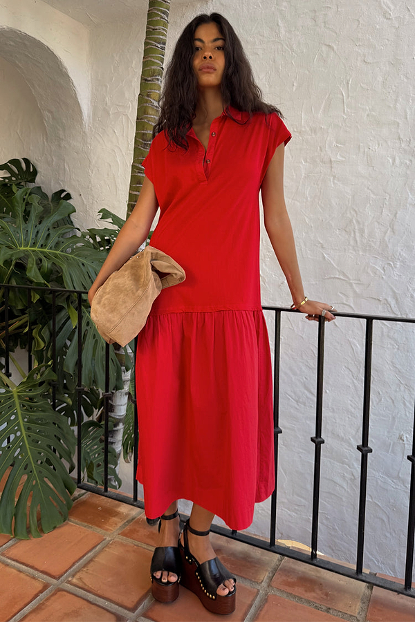 Red Darcy Dress