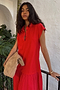 Red Darcy Dress