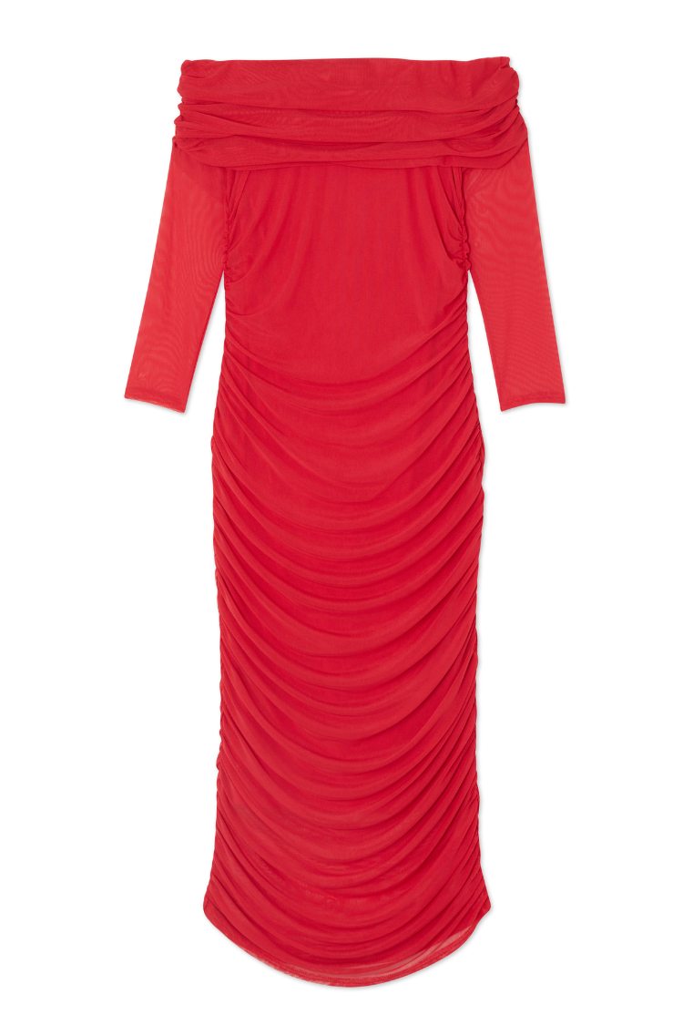 Red Diaz Dress Petite