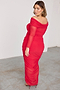 Red Diaz Dress Petite