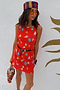 Red Shell Ioana Mini Dress Petite