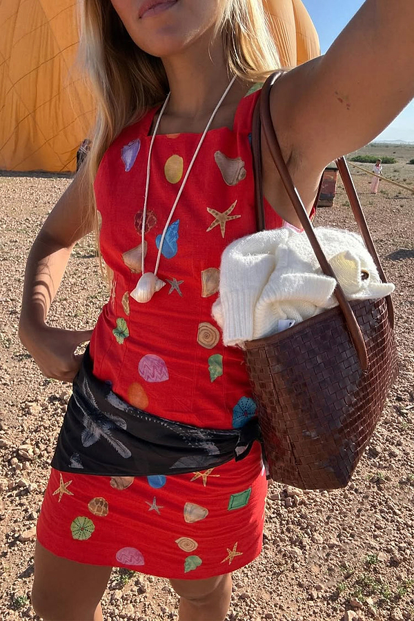 Red Shell Ioana Mini Dress