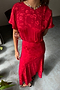 Red Kissed by NFD Erin Dress Petite