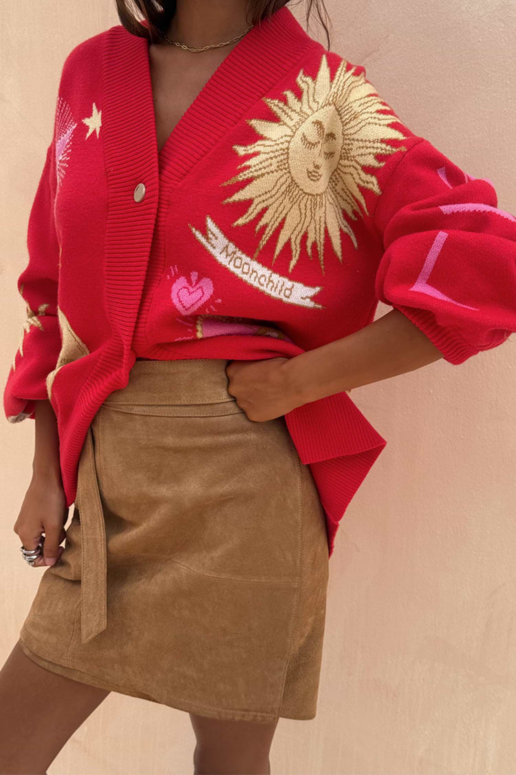 caption_Model is 5ft4” and is a size S, wearing a size M