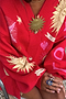 Red Mystical Cardigan