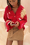 Red Mystical Cardigan