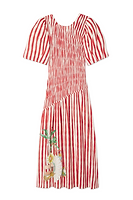 Thumbnail for Red Stripe Nara Dress