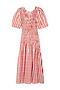 Red Stripe Nara Dress