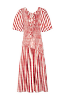 Thumbnail for Red Stripe Nara Dress