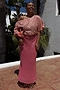 Pink and Red Jacquard Tilly Dress