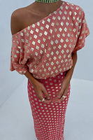 Thumbnail for caption_Model is 5ft6” and wears UK size 8/ US 4