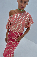 Thumbnail for caption_Model is 5ft6” and wears UK size 8/ US 4