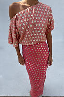 Thumbnail for caption_Model is 5ft6” and wears UK size 8/ US 4