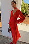 Red and Pink Reign Dress Petite
