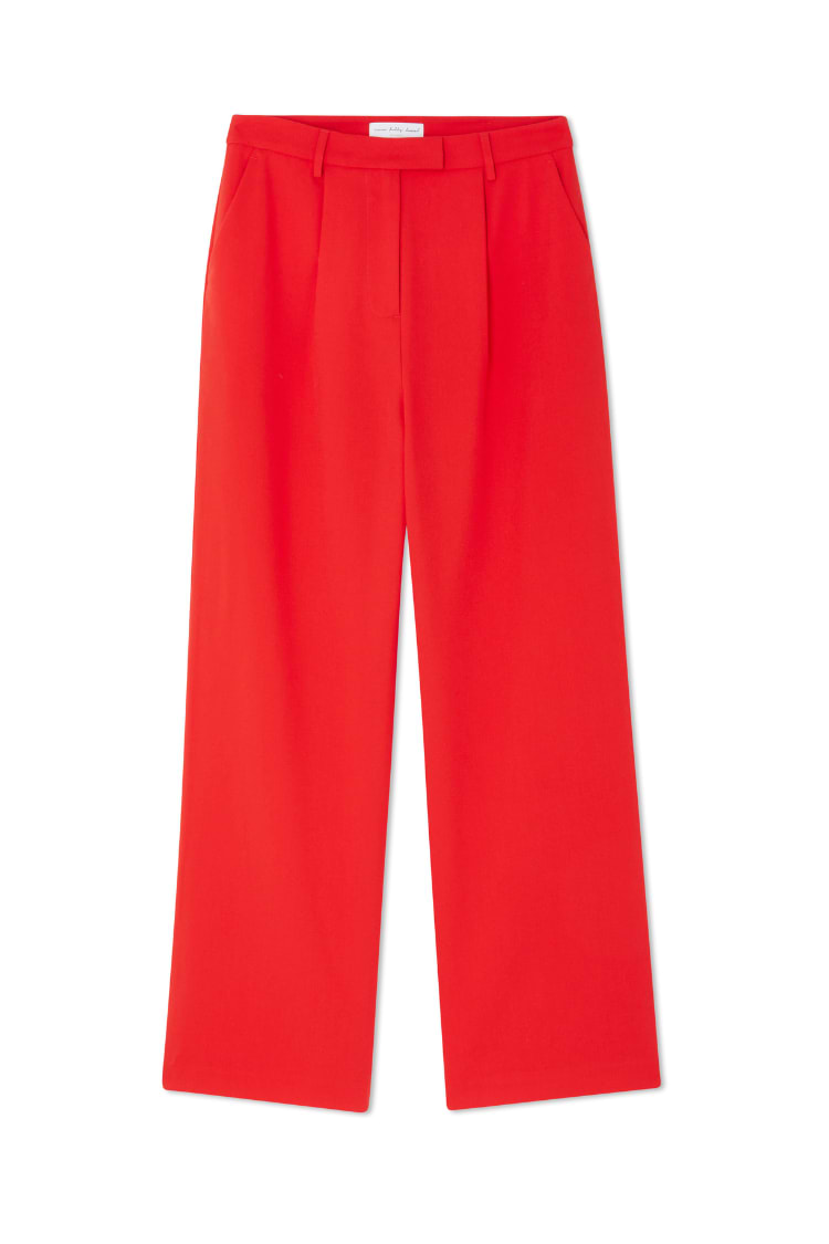 Red Sundazed Romance Arden Trousers