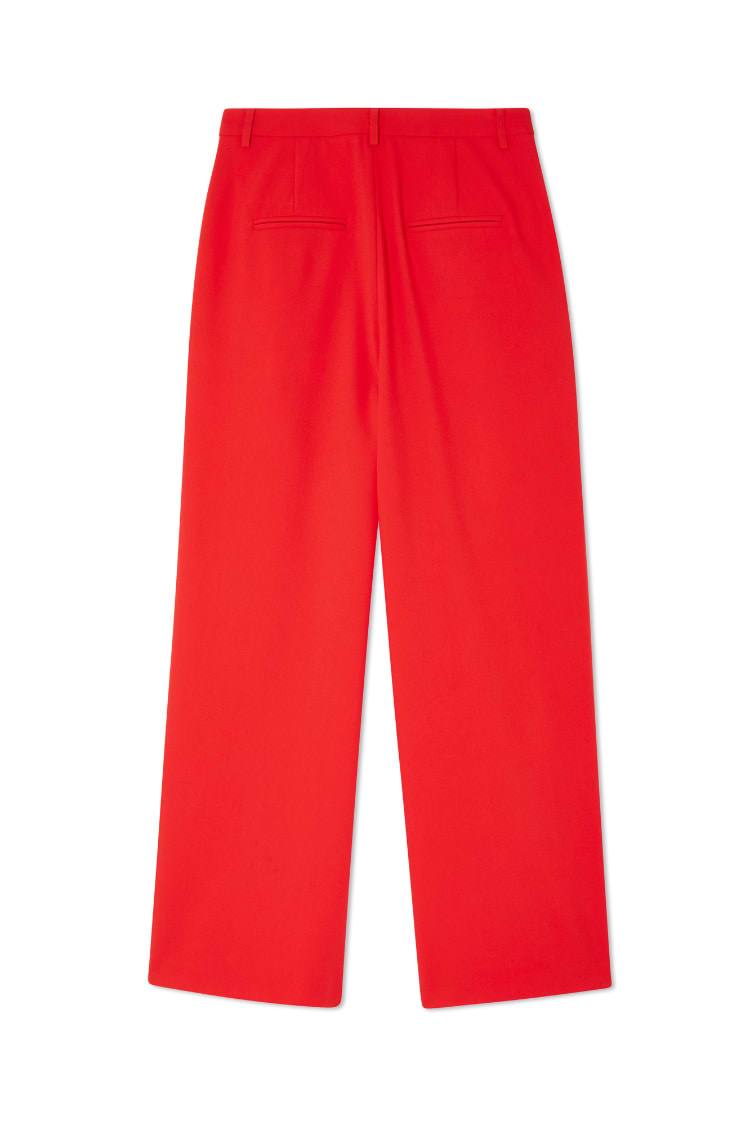 Red Sundazed Romance Arden Trousers