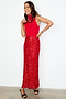 Red Sequin Dorris Skirt