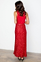 Red Sequin Dorris Skirt