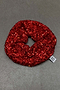 Red Sequin Scrunchie