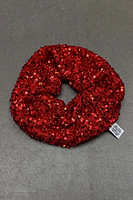 Thumbnail for Red Sequin Scrunchie