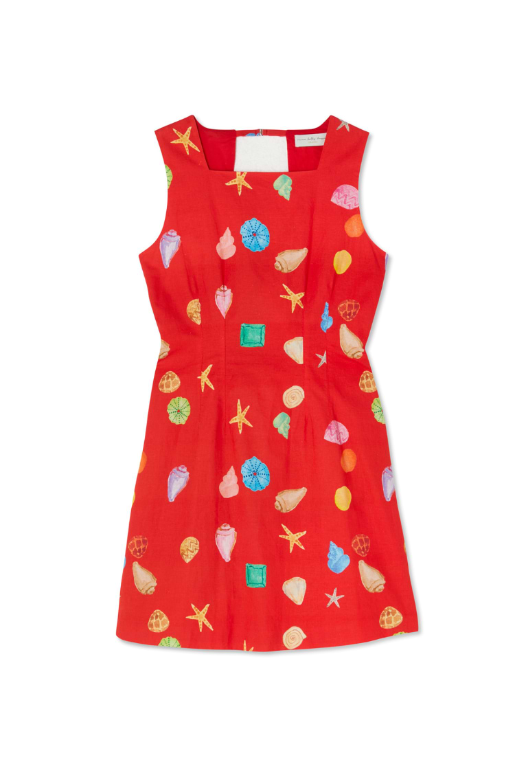 Red Shell Ioana Mini Dress Petite