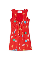 Thumbnail for Red Shell Ioana Mini Dress Petite