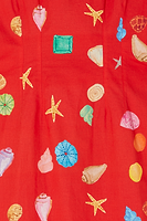 Thumbnail for Red Shell Ioana Mini Dress Petite